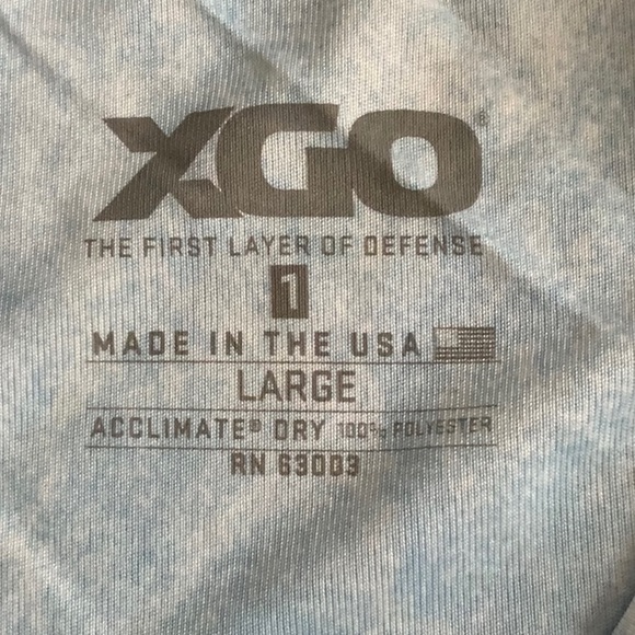 XGO MINERAL WASH PRINT Tee - Sky Blue Mineral - Picture 2 of 9